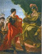 PELLEGRINI, Giovanni Antonio Mucius Scevola before Porsenna china oil painting reproduction